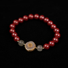 Imperial Cinnabar (Diwangsha) Beaded Bracelet – A Timeless Symbol of Protection & Strength
